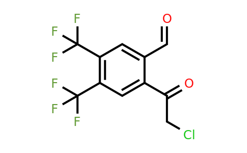1805106-81-3 | 4',5'-Bis(trifluoromethyl)-2'-formylphenacyl chloride