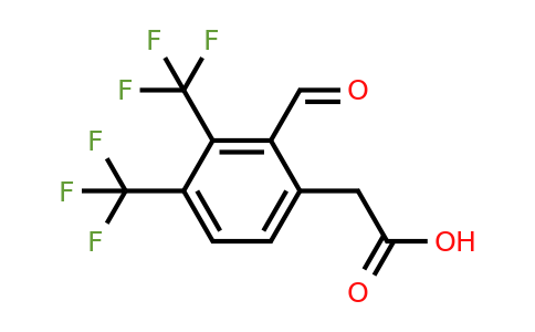 1805106-90-4 | 3,4-Bis(trifluoromethyl)-2-formylphenylacetic acid