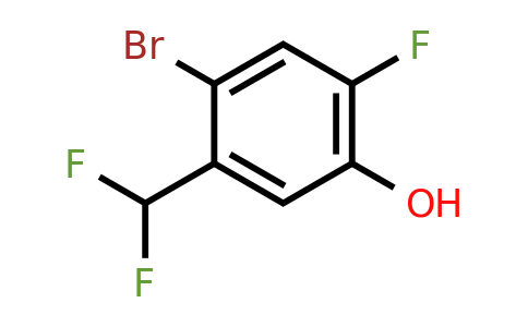 1805106-92-6 | 2-Bromo-4-fluoro-5-hydroxybenzodifluoride