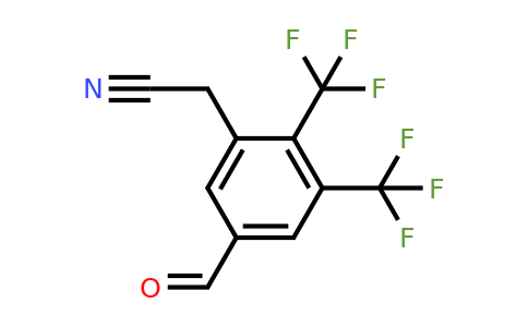 1805107-12-3 | 2,3-Bis(trifluoromethyl)-5-formylphenylacetonitrile