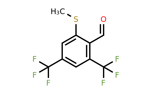 1805107-38-3 | 3,5-Bis(trifluoromethyl)-2-formylthioanisole