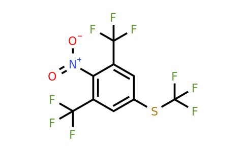 1805107-55-4 | 3,5-Bis(trifluoromethyl)-4-nitro(trifluoromethylthio)benzene