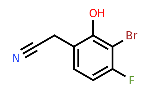 1805108-20-6 | 3-Bromo-4-fluoro-2-hydroxyphenylacetonitrile