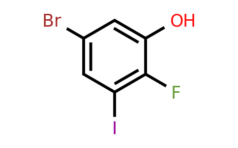 1805108-68-2 | 5-Bromo-2-fluoro-3-iodophenol