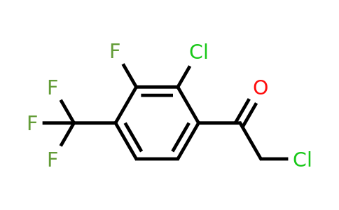 1805109-56-1 | 2'-Chloro-3'-fluoro-4'-(trifluoromethyl)phenacyl chloride