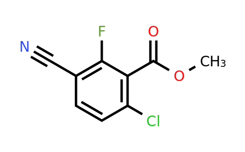1805111-00-5 | Methyl 3-cyano-6-chloro-2-fluorobenzoate