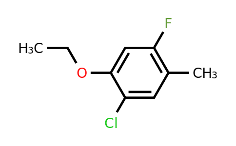 1805112-39-3 | 5-Chloro-4-ethoxy-2-fluorotoluene
