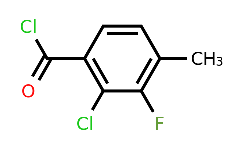 1805112-91-7 | 2-Chloro-3-fluoro-4-methylbenzoyl chloride