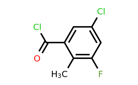 1805113-04-5 | 5-Chloro-3-fluoro-2-methylbenzoyl chloride