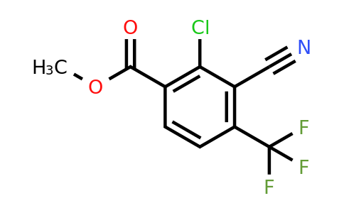 1805113-21-6 | Methyl 2-chloro-3-cyano-4-(trifluoromethyl)benzoate