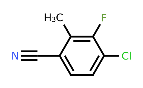 1805113-37-4 | 4-Chloro-3-fluoro-2-methylbenzonitrile
