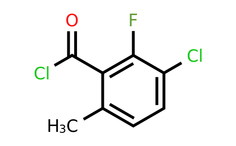 1805113-47-6 | 3-Chloro-2-fluoro-6-methylbenzoyl chloride