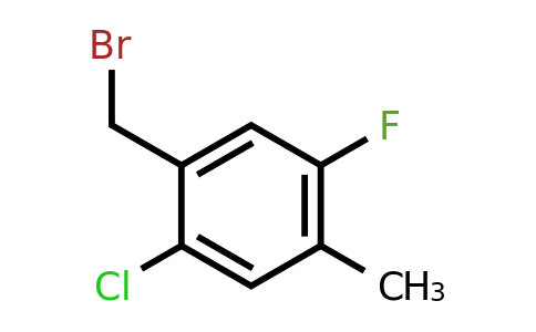 1805113-84-1 | 2-Chloro-5-fluoro-4-methylbenzyl bromide