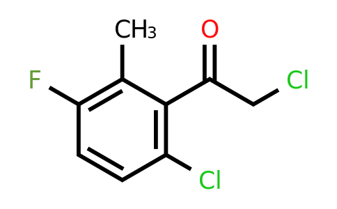 1805113-88-5 | 6'-Chloro-3'-fluoro-2'-methylphenacyl chloride
