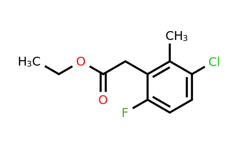 1805113-96-5 | Ethyl 3-chloro-6-fluoro-2-methylphenylacetate