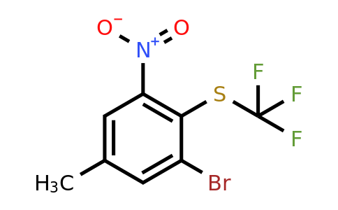 1805114-15-1 | 3-Bromo-5-nitro-4-(trifluoromethylthio)toluene