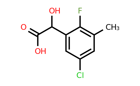 1805114-18-4 | 5-Chloro-2-fluoro-3-methylmandelic acid