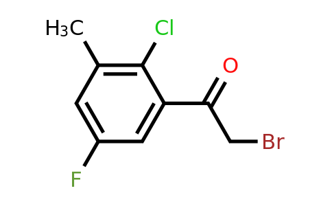 1805114-29-7 | 2'-Chloro-5'-fluoro-3'-methylphenacyl bromide