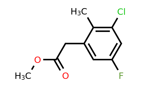 1805114-71-9 | Methyl 3-chloro-5-fluoro-2-methylphenylacetate