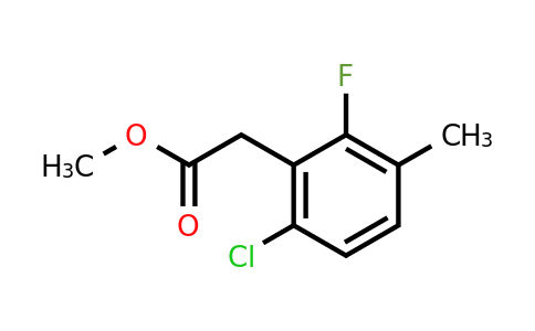 1805114-79-7 | Methyl 6-chloro-2-fluoro-3-methylphenylacetate