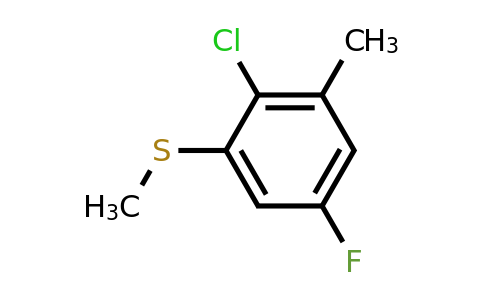 1805114-91-3 | 2-Chloro-5-fluoro-3-methylthioanisole