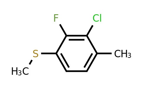 1805115-00-7 | 3-Chloro-2-fluoro-4-methylthioanisole