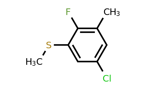 1805115-04-1 | 5-Chloro-2-fluoro-3-methylthioanisole