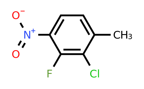 1805115-15-4 | 2-Chloro-3-fluoro-4-nitrotoluene