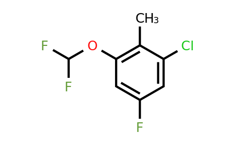 1805115-27-8 | 2-Chloro-6-difluoromethoxy-4-fluorotoluene