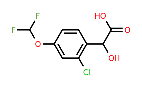 1805115-85-8 | 2-Chloro-4-(difluoromethoxy)mandelic acid