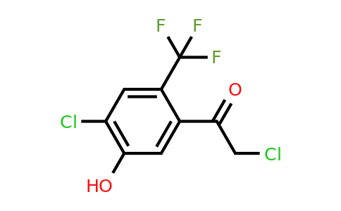 1805116-27-1 | 4'-Chloro-5'-hydroxy-2'-(trifluoromethyl)phenacyl chloride