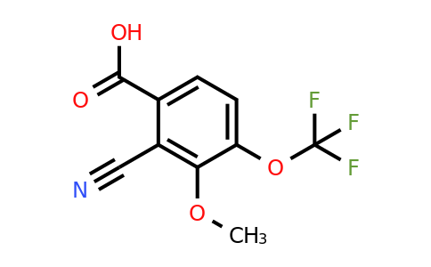 1805116-85-1 | 2-Cyano-3-methoxy-4-(trifluoromethoxy)benzoic acid