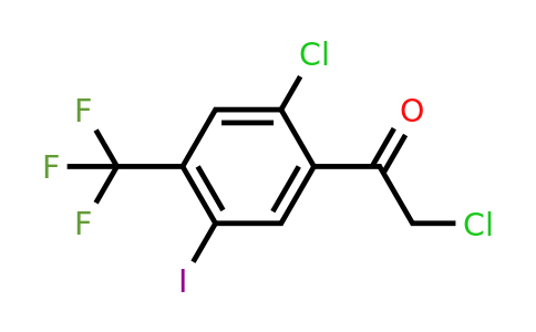 1805117-27-4 | 2'-Chloro-5'-iodo-4'-(trifluoromethyl)phenacyl chloride