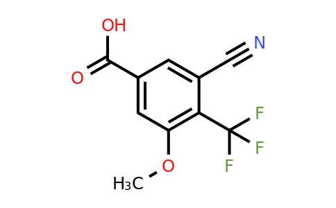 1805117-46-7 | 3-Cyano-5-methoxy-4-(trifluoromethyl)benzoic acid
