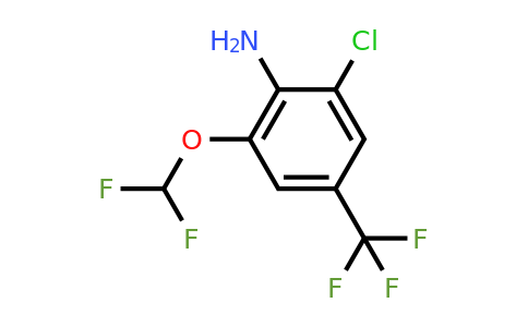 1805117-48-9 | 2-Chloro-6-difluoromethoxy-4-(trifluoromethyl)aniline