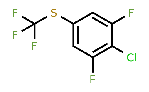1805118-25-5 | 1-Chloro-2,6-difluoro-4-(trifluoromethylthio)benzene