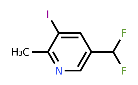 5-(Difluoromethyl)-3-iodo-2-methylpyridine