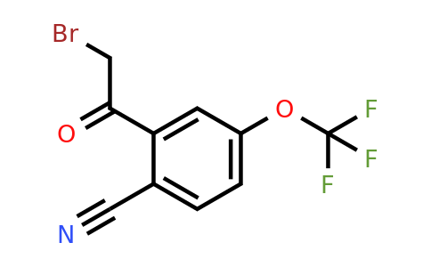 1805120-38-0 | 2'-Cyano-5'-(trifluoromethoxy)phenacyl bromide