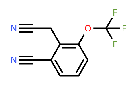 1805120-44-8 | 2-Cyano-6-(trifluoromethoxy)phenylacetonitrile