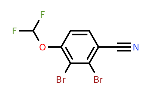 1805120-50-6 | 2,3-Dibromo-4-(difluoromethoxy)benzonitrile