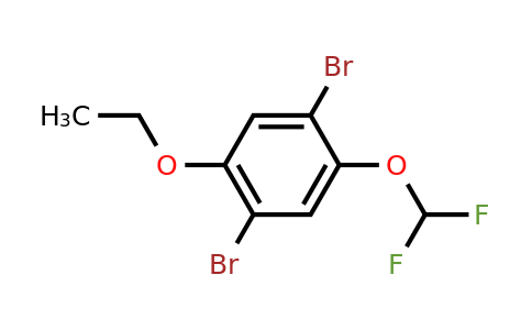 1805120-58-4 | 1,4-Dibromo-2-difluoromethoxy-5-ethoxybenzene
