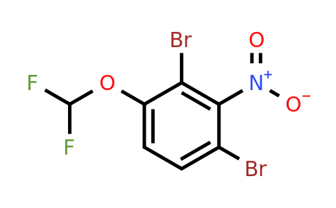 1805120-68-6 | 1,3-Dibromo-4-difluoromethoxy-2-nitrobenzene