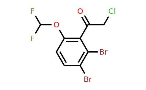 1805120-73-3 | 2',3'-Dibromo-6'-(difluoromethoxy)phenacyl chloride