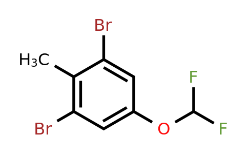 1805121-06-5 | 2,6-Dibromo-4-(difluoromethoxy)toluene