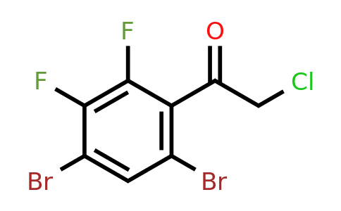 1805121-20-3 | 4',6'-Dibromo-2',3'-difluorophenacyl chloride