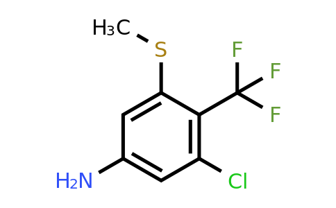 1805121-28-1 | 5-Amino-3-chloro-2-(trifluoromethyl)thioanisole