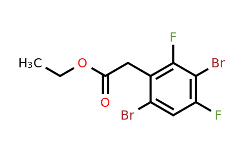 1805121-52-1 | Ethyl 3,6-dibromo-2,4-difluorophenylacetate