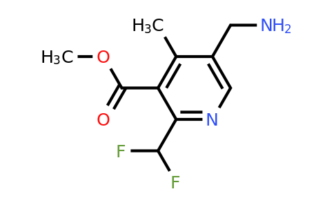 1805121-84-9 | Methyl 5-(aminomethyl)-2-(difluoromethyl)-4-methylpyridine-3-carboxylate