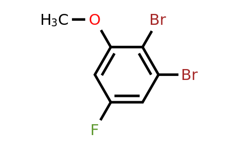 1805122-29-5 | 2,3-Dibromo-5-fluoroanisole