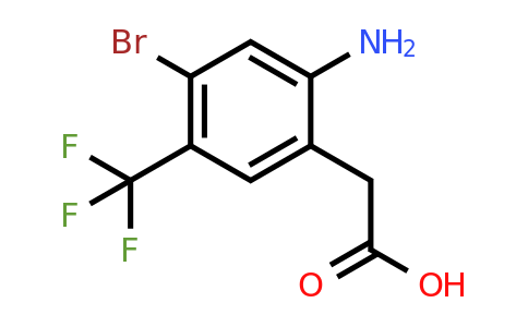 1805122-70-6 | 2-Amino-4-bromo-5-(trifluoromethyl)phenylacetic acid